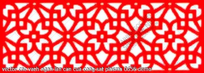vector cnc vach ngan lan can cua cong sat plasma 0656